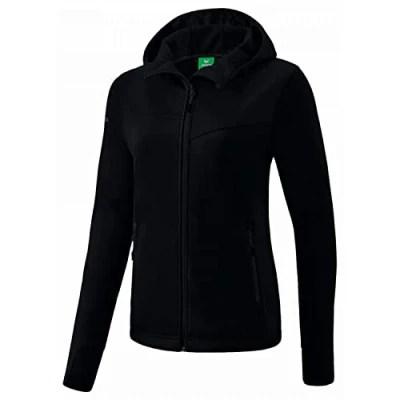 Abbildung von Erima Softshelljacke, Damen, Größe: 34, Schwarz