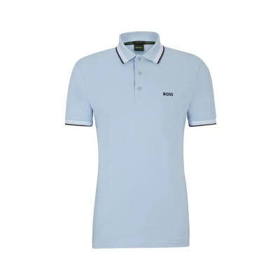 Abbildung von BOSS Herren Paddy Polo, Light/Pastel Blue450, XL EU