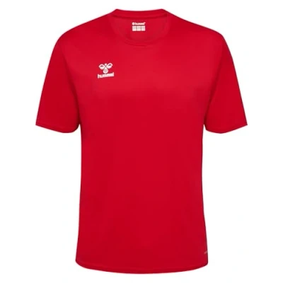 Abbildung von Hummel Essential Sport Tshirt, Herren, Größe: XXL, True red