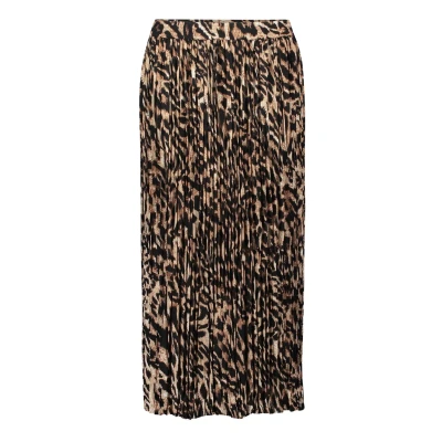 Abbildung von Betty Barclay MIT Gummizug Faltenrock, Damen, Größe: 36, Schwarz beige