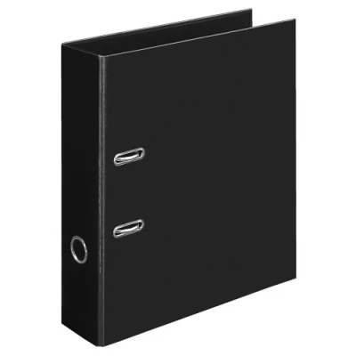 Abbildung von VELOFLEX 4142280 Briefordner Velocolor, Ringordner, Ordner, DIN A4, 2 Ring Mechanik, 285 x 318 75, schwarz