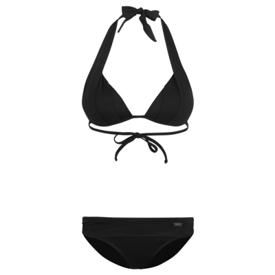 Abbildung von Lascana MIT Charmantem Falteneffekt Bikini, Damen, Größe: 40xA, Black
