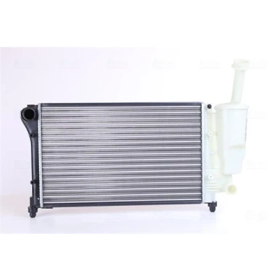 Abbildung von NISSENS 617853 Kühler, Motorkühlung Aluminium 500 322 24 Kühlrippen mechanisch gefügt FIAT: Panda II Hatchback