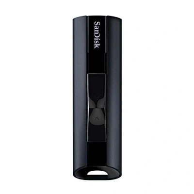 Abbildung von SanDisk Extreme PRO USB 3.2 Solid State Flash Laufwerk 128 GB (Lesen mit 420 MB/s, Schreiben 380 Passwortschutz, robustes Gehäuse, RescuePRO Deluxe Software), Schwarz