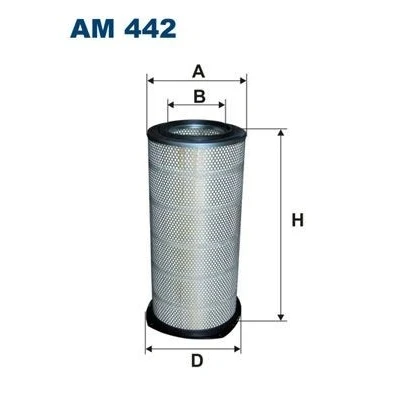 Abbildung von FILTRON AM 442 Luftfilter 603 300 Filtereinsatz