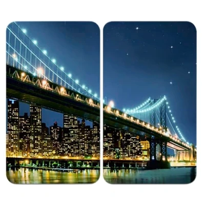 Abbildung von Herdabdeckplatte Universal Brooklyn Bridge 2er Set