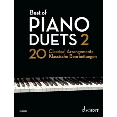 Abbildung von Best of Piano Duets 2: 20 klassische Bearbeitungen. Klavier 4 händig. (Best Classics, Band 2)