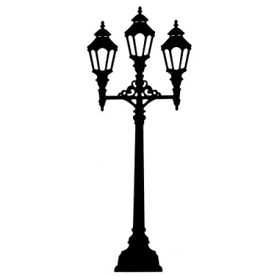 Abbildung von Ideen mit Herz Stanzschablone Laterne/Design 2 5,9 cm x 14,7