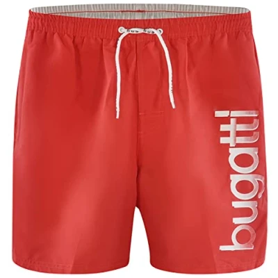 Abbildung von bugatti Herren Giovanni Men, Swim Shorts 428969, Punch, 2XL