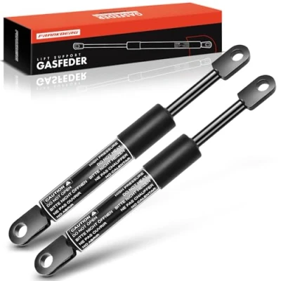 Abbildung von Frankberg 2x Gasfeder Verdeckdämpfer Verdeckklappe Kompatibel mit 3er E30 318i 320i 325i M3 2.3 Alle Motoren Cabriolet 1985 1993 Replace# 51251932333