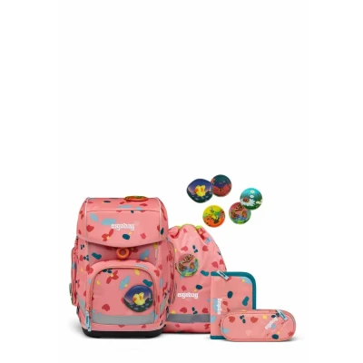 Abbildung von ergobag Schulranzen Set Zitronenfaltbär Rosa