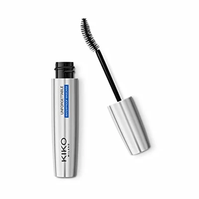 Abbildung von KIKO Milano Unforgettable Waterproof Mascara Lang Anhaltende Mit Anatomischem Bürstchen Für Schwungvolle Wimpern. Wasserfeste Formel