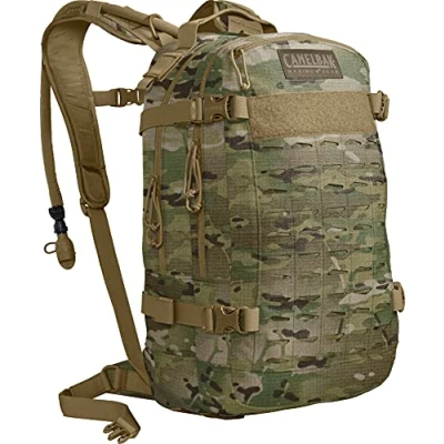 Abbildung von Camelbak HAWG Taktischer Rucksack Trinkrucksack 23L mit Mil Spec Crux 3L Multi Kamera