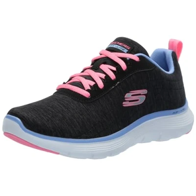 Abbildung von Skechers Damen Flex Appeal 5.0 Sneaker, Bkmt= Black Multi, 39 EU Weit