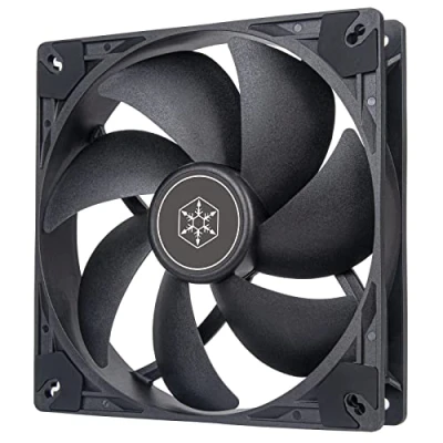 Abbildung von Silverstone SST VS140B, 140 mm PWM Lüfter, 0 1.600 RPM Schwarz