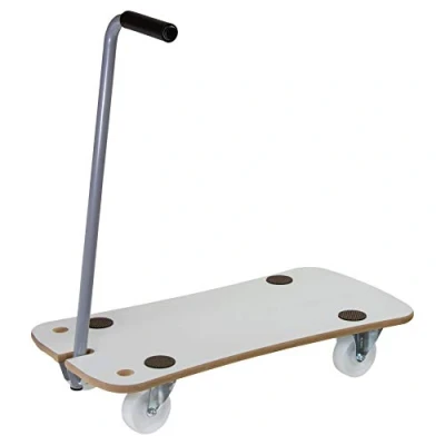 Abbildung von WAGNER Transporthilfe MM 1389 I 79 x 39 13,5 cm Tragkraft 200 kg Spezialbeschichtung klappbare Deichsel für schwere Lasten pflegeleicht &amp; strapazierfähig 20138901