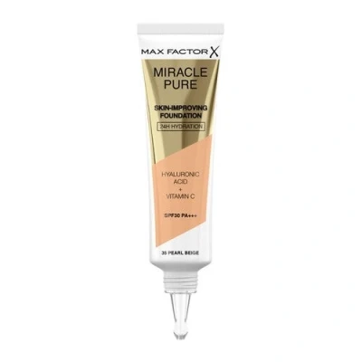 Abbildung von Max Factor Miracle Pure Foundation 35 Pearl Beige 30 ml