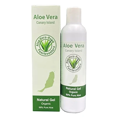 Abbildung von Aloe Vera Point Organic Gel 99% 250ml kaltgepresst von Fuerteventura 1 Einheit