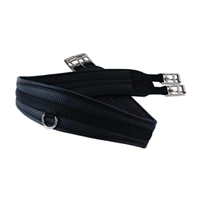 Abbildung von Rhinegold 0 Komfort Gurt, Synthetik, 111,8 cm, Schwarz, (44 Zoll)