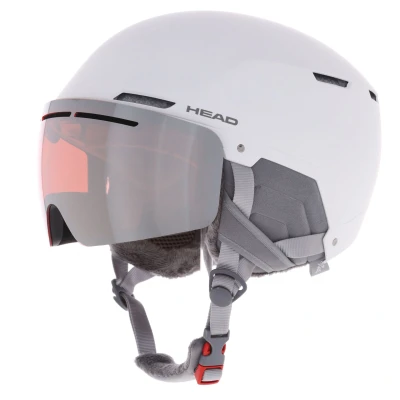 Abbildung von Head Cinema W Damen Skihelm Mit Visier (Größe: M_L, Weiß)