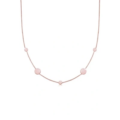 Abbildung von Elli Design Halskette Rose goldcoloured, Damen, Größe: 40, gold coloured