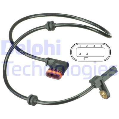 Abbildung von DELPHI SS20541 ABS Sensor aktiver 750 MERCEDES BENZ: S Class Saloon