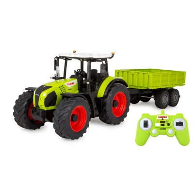Abbildung von Jamara RC Traktor »Claas Arion 660 mit Kippanhänger 1:24 2,4GHz«, LED Licht