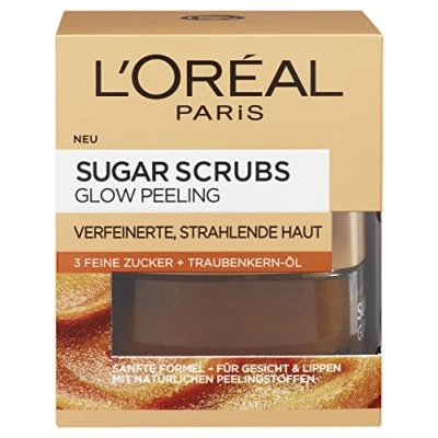 Abbildung von L&#039;Oréal Paris Sugar Scrubs Gesichtsmaske Glow Peeling 50 ml