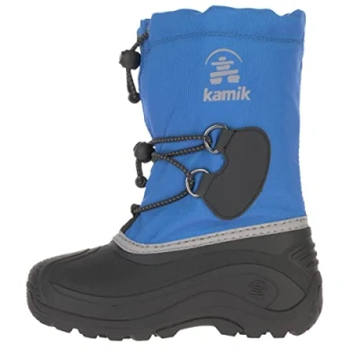 Abbildung von Kamik Schnürstiefel für Kinder, Größe: 36, Blau Schuhe