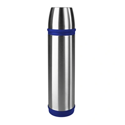 Abbildung von Emsa Captain isolierflasche 0.7l edelstahl/blau 502473
