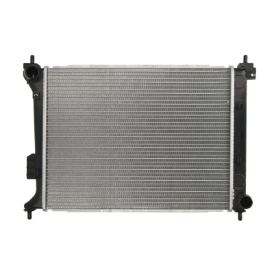 Abbildung von NRF 58451 Kühler, Motorkühlung Aluminium 500 410 17 Kühlrippen gelötet HYUNDAI: i20 I Hatchback