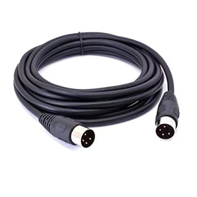 Abbildung von HTGuoji 4 poliger DIN Stecker Anschlusskabel, auf Stecker, Adapter Verlängerungskabel für DVR Digital Video Recorder &amp; Audio Connector Geräte (3 meter)