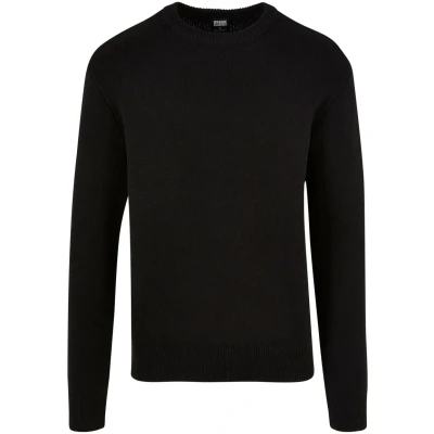 Abbildung von Urban Classics Heavy Strickpullover, Herren, Größe: Medium, Black