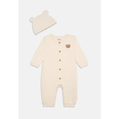 Abbildung von Huggies Coverall Attachment Unisex SET Jumpsuit für Kinder, Größe: 62/68, Eggnog