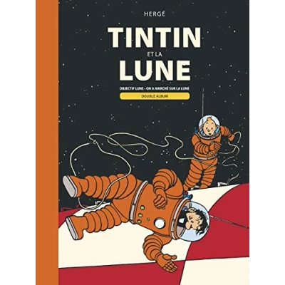 Abbildung von Les Aventures de Tintin et la lune : Objectif On a marché sur lune: Double album