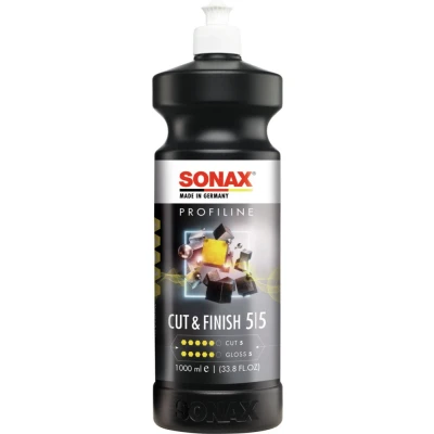 Abbildung von SONAX PROFILINE Cut+Finish (1 Liter) Einstufenpolitur mit Glanzfinish für mittlere Verkratzungszustände, Art Nr. 02253000
