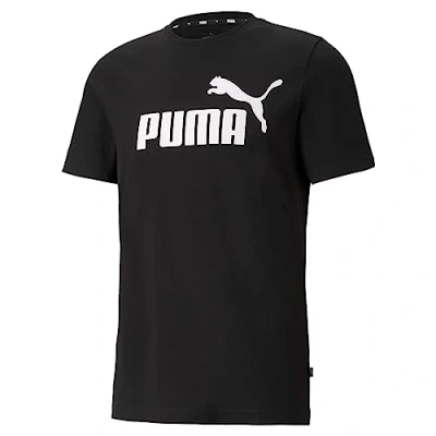 Abbildung von Puma LOGO TEE Tshirt print, Herren, Größe: 3XL, Black