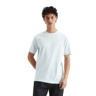 Abbildung von Marc O&#039;Polo Denim LOGO Print Tshirt basic, Herren, Größe: Medium, Skyway blue