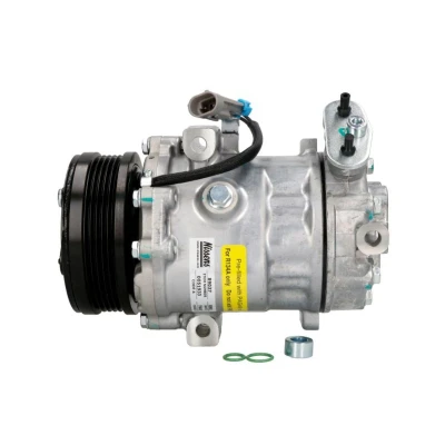 Abbildung von NISSENS 89037 Kompressor V5 12 PAG 46 R 134a OPEL: Zafira A, Astra G Coupe, CC