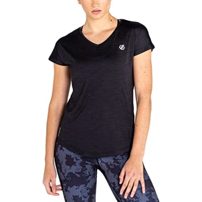 Abbildung von Dare 2B Vigilant Tshirt print, Damen, Größe: 38, Black