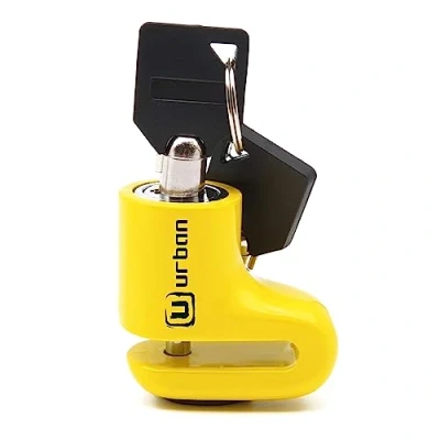 Abbildung von Urban 564A Bremsscheibenschloss Motorrad E Scooter Roller Schloss Diebstahlschutz für Fahrrad EScooter Roller, Kompatibel Xiaomi Mi Electric, Transporttasche enthalten