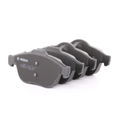Abbildung von BOSCH 0 986 494 033 Bremsbelagsatz Low Metallic mit Kolbenclip RENAULT: SCENIC 2, Scénic 1, LAGUNA 2 Grandtour