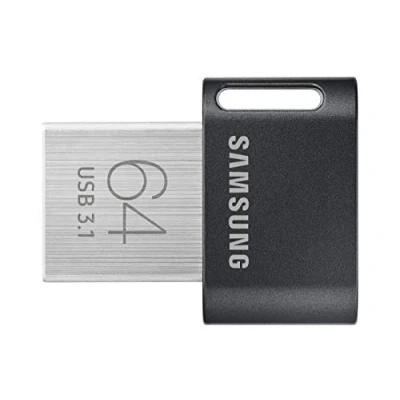 Abbildung von Samsung MUF 64AB/EU FIT Plus 64 GB Typ A USB 3.1 Flash Drive Schwarz/Weiß