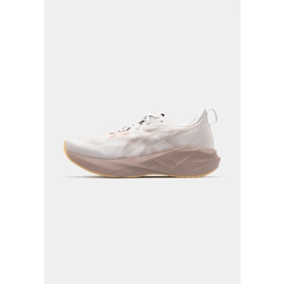 Abbildung von Asics Novablast 5 Laufschuh Straße, Damen, Größe: 44, White/fawn Schuhe