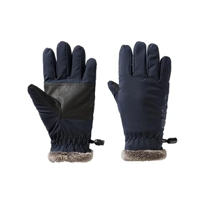 Abbildung von Jack Wolfskin Highloft Fingerhandschuh für Kinder, Größe: 116, Night blue