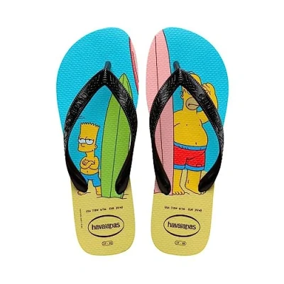 Abbildung von Havaianas Simpsons Flip Flops Unisex, Blau/Schwarz, 39/40 EU