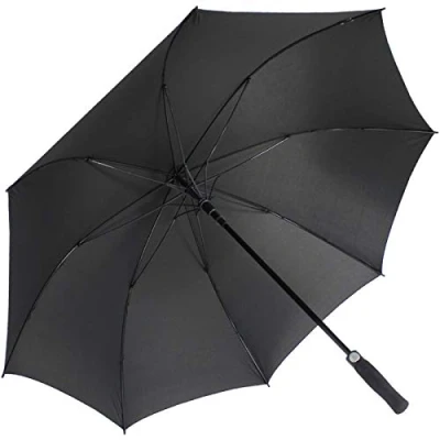 Abbildung von iX brella XXL Stockschirm Fiberglas Golf Automatik Schwarz