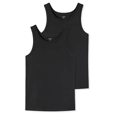 Abbildung von Uncover by Schiesser Unterhemd/shirt, Herren, Größe: Small, Schwarz