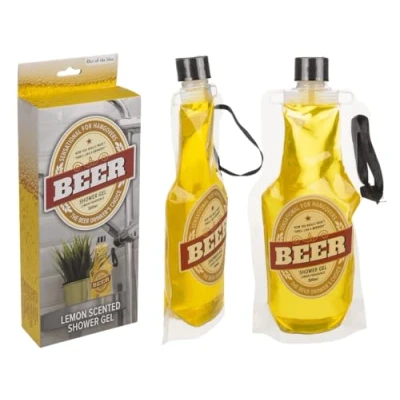 Abbildung von Duschgel, Bier, ca. 300 ml im PET Beutel mit Deckel (nachfül