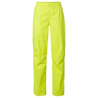 Abbildung von VAUDE Damen Women&#039;s Drop Pants Ii Regenhose, Neon Yellow Uni, 40 EU